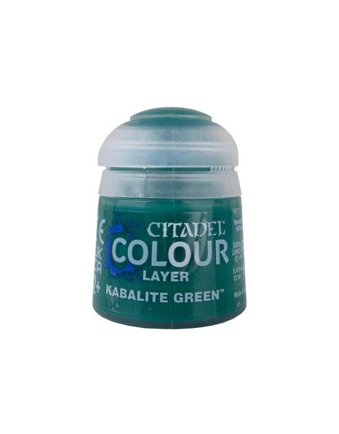 Citadel Colour: Layer Paint - Kabalite Green (12ml)